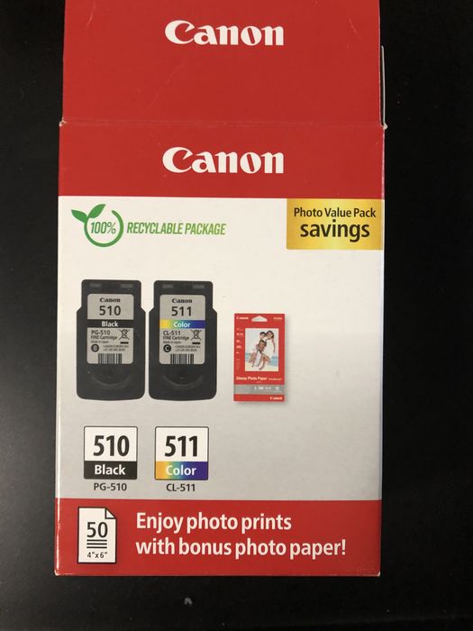 Canon картріджі 510 - 511  нові