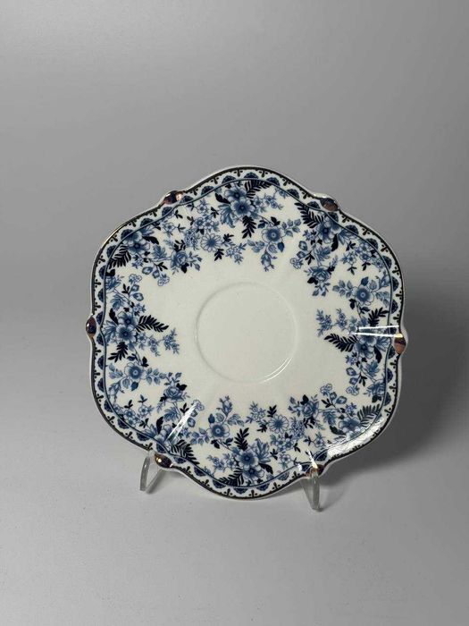 Чайний сервіз із блюдцем 250мл на 6 осіб із фарфору з малюнками 3 види