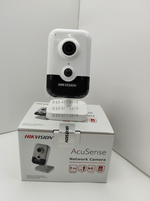 Камера відеоспостереження Hikvision cube 4mp DS-2CD2443G2-I POE