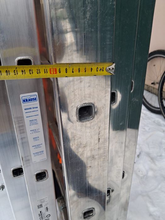Драбина KRAUSE  3х12 (робоча висота 9м)