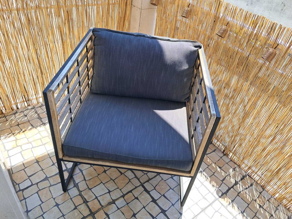 Cadeiroes de varanda jardim