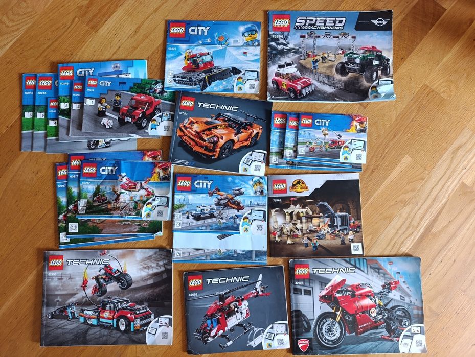Инструкции к наборам LEGO