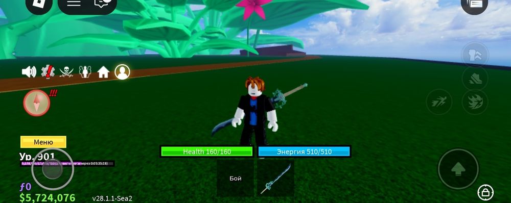 Акаунт В роблокс Blox fruits