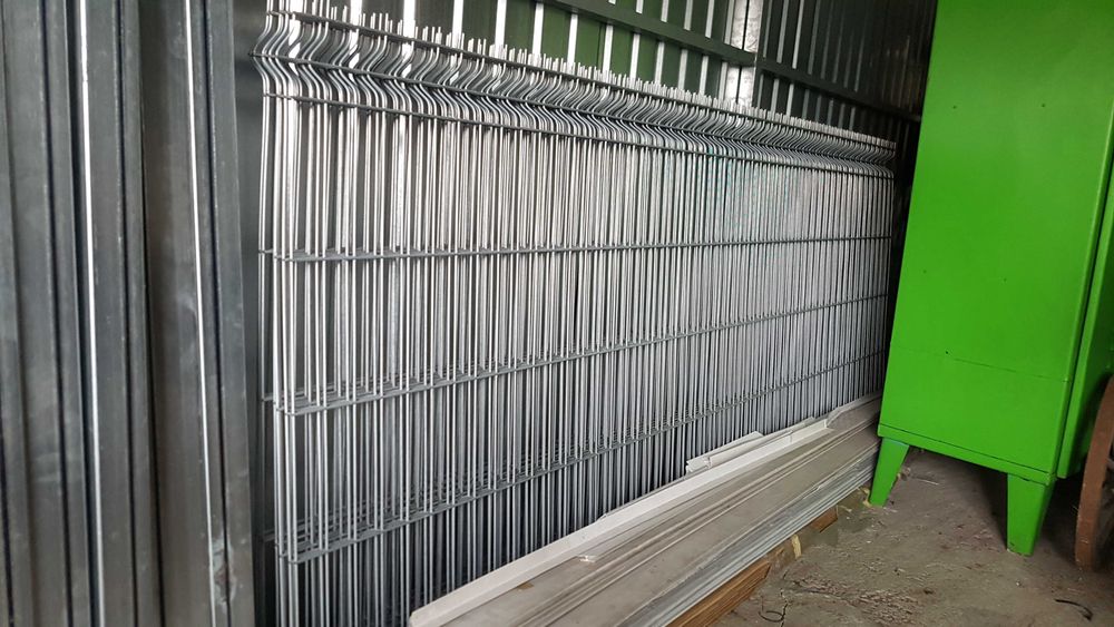 Panel ogrodzeniowy 250cm/103cm/5mm ocynkowane Zestaw Działki ROD