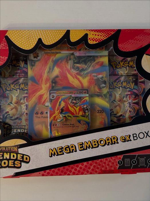 Pokemon emboar box