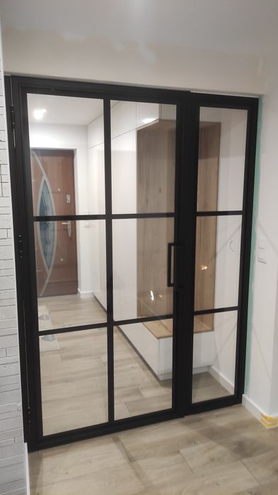 Drzwi loft industrialne