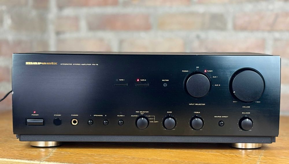 Marantz PM78 – 2×100W – phono – class A – audio premium