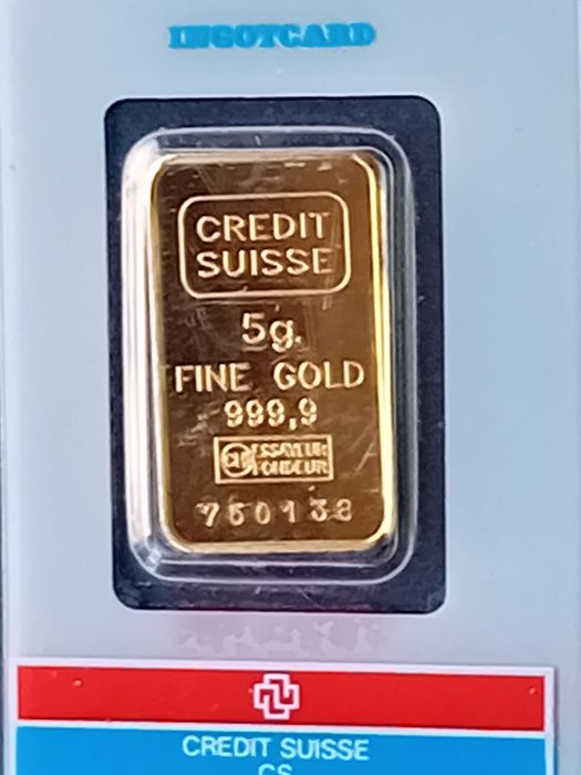várias barras ouro 5grs.999% certificadas Albino Moutinho novo preço, novas
