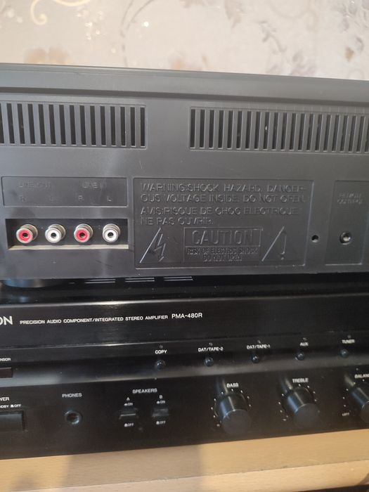 Кассетная дека denon DRM-500.