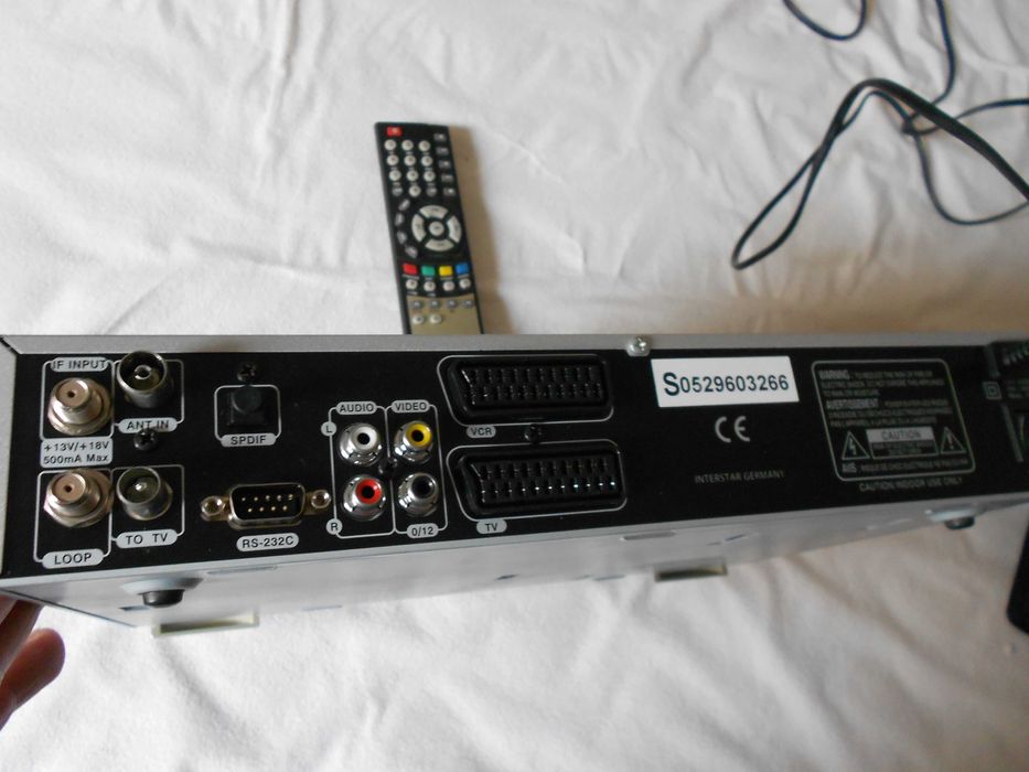 Recetor de Satélite BIG Sat Novo entrega