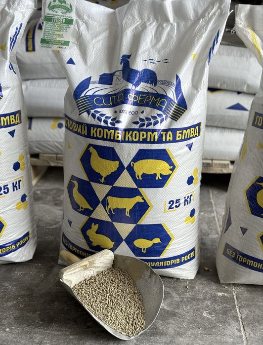 Якісний комбікорм для птиці ТМ «СИТА ФЕРМА» за вигідною ціною від виробника