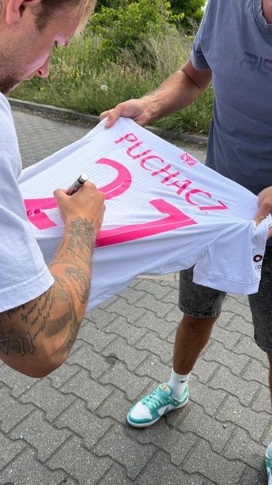 Sabah koszulka nowa nike, Tymoteusz Puchacz autograf