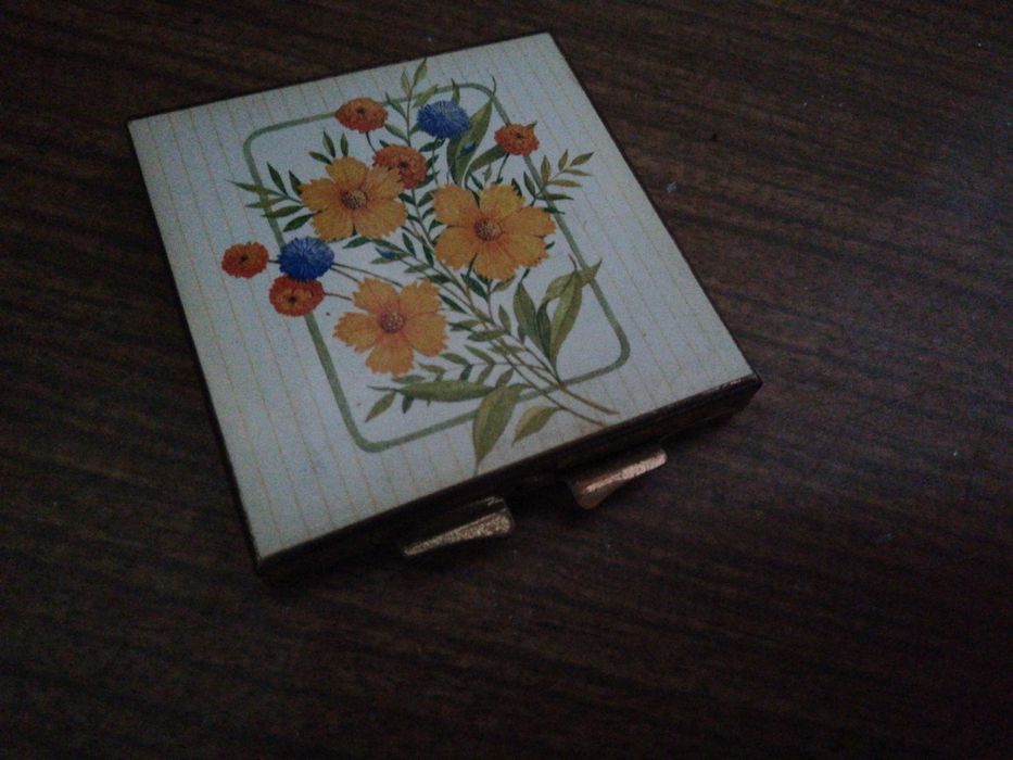 Espelho vintage colorido