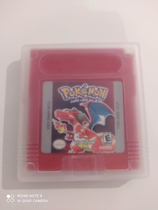 Gra Pokemon Red - Gameboy Nintendo - Color, Classic, Advance,Pocket