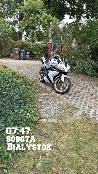 Yamaha YZF R-125 biała perła