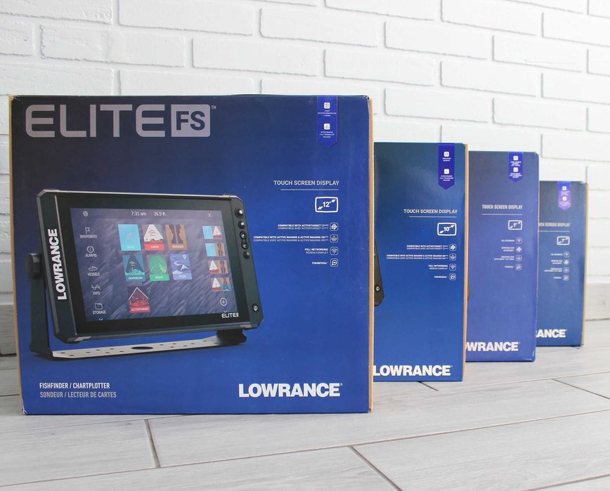 Картплоттер ELITE FS 7 9 10 12 Active Imaging 3-in-1 Гарантія 2роки