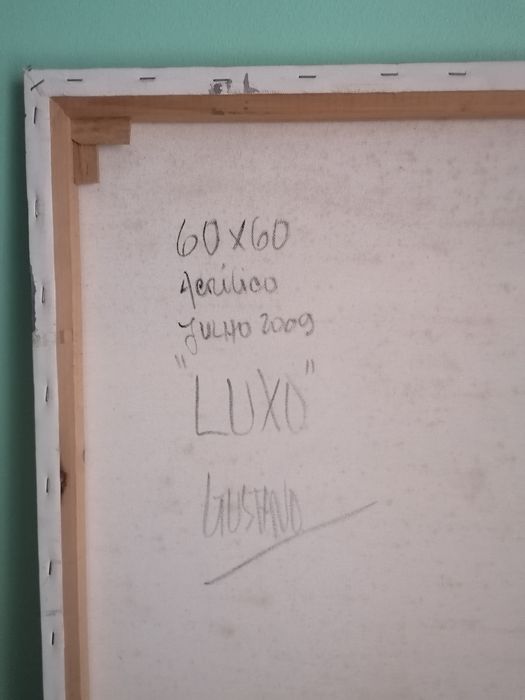 Luxo- Obra de Acrilico em Tela