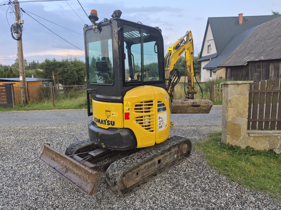 Minikoparka Komatsu Pc 26 ! 2016 rok ! Brutto ! Koparka jcb cat kubota