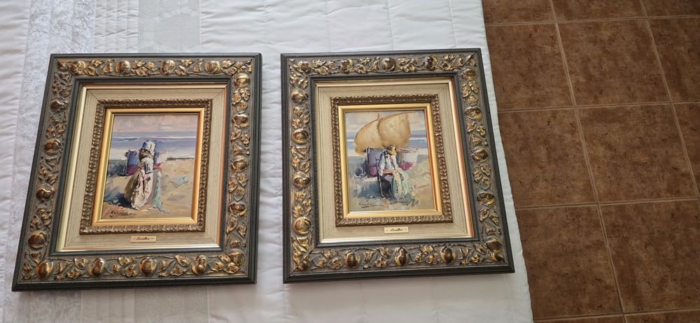 Quadros pintados a óleo
