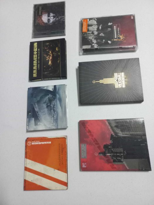 DVDs e CDs Ramstein
