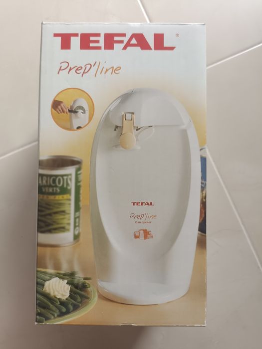 Abre latas com afia faca tefal