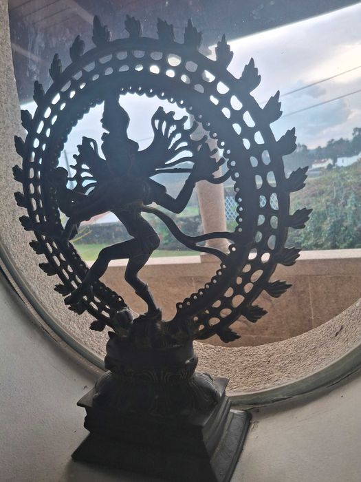 Estatua em bronze Nataraj Shiva