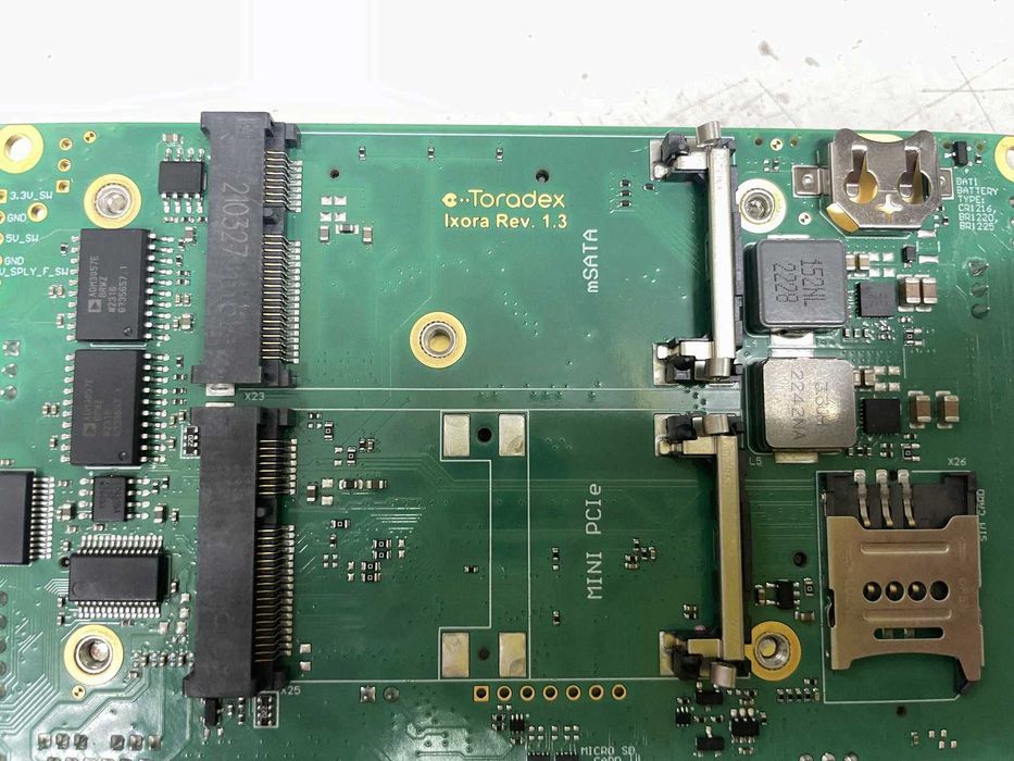 Плата носитель Ixora Carrier Board V1.3A + модуль Apalis iMX8 4gb