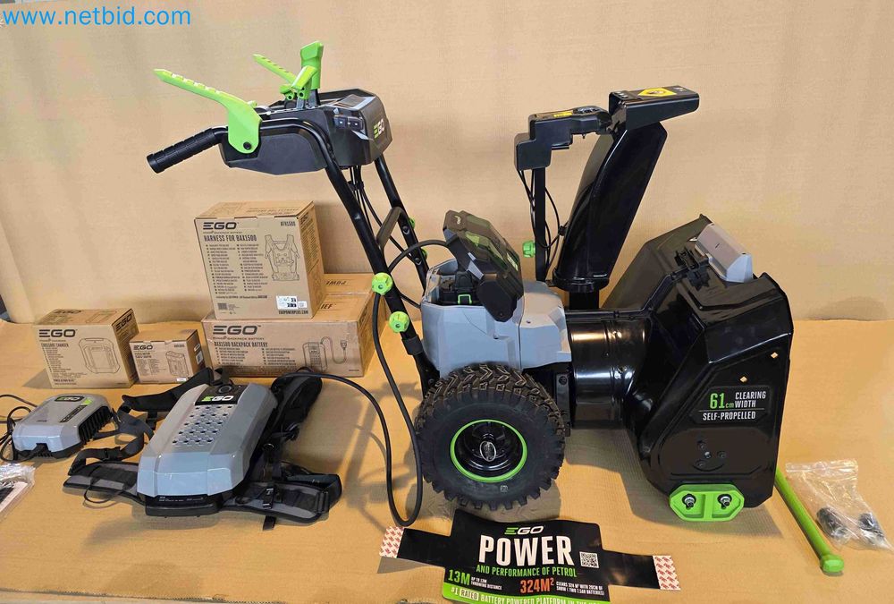 Lote grande de ferramentas profissionais EGO Power+ (novas)