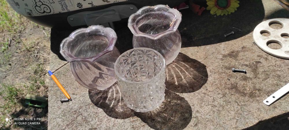 Продам плафоны в люстру и уличный либо обмен