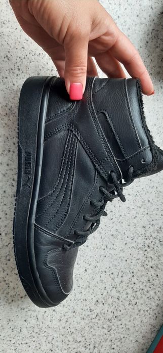 Кеды,хайтопы утеплённые Puma