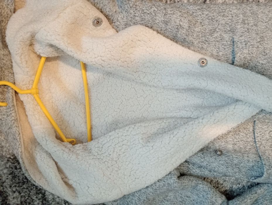 Płaszcz kożuszek baranek Sinsay