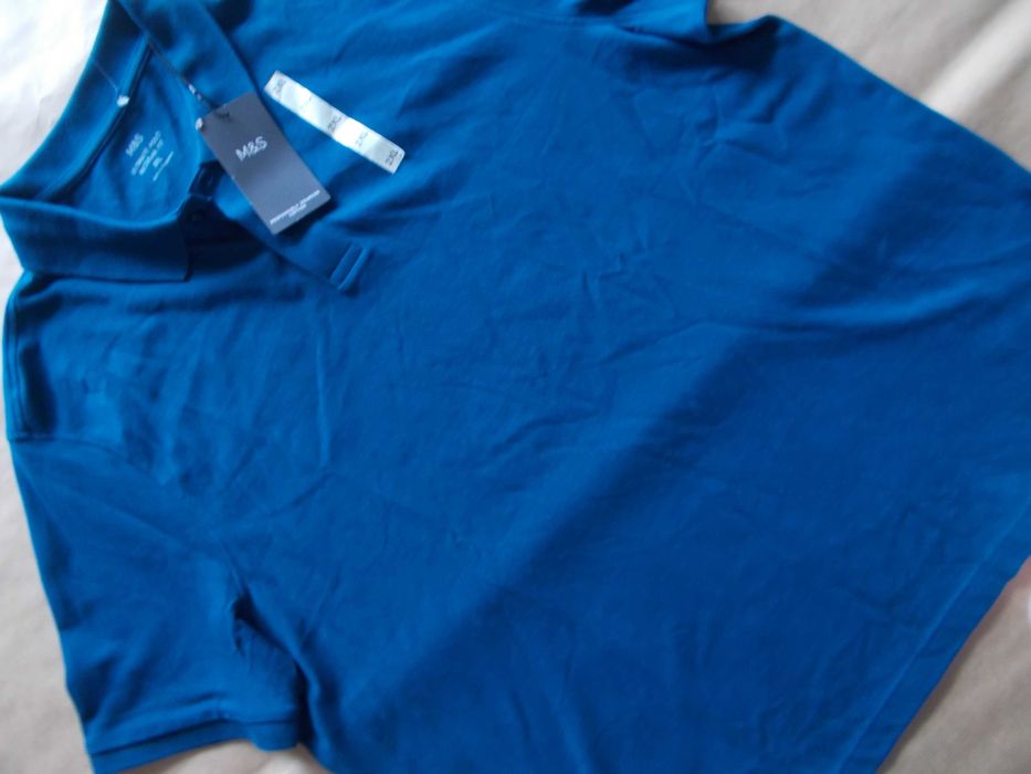 Marks&Spencer Superior Koszulka POLO /krótki rękaw/ 2XL 44/45 cm UK