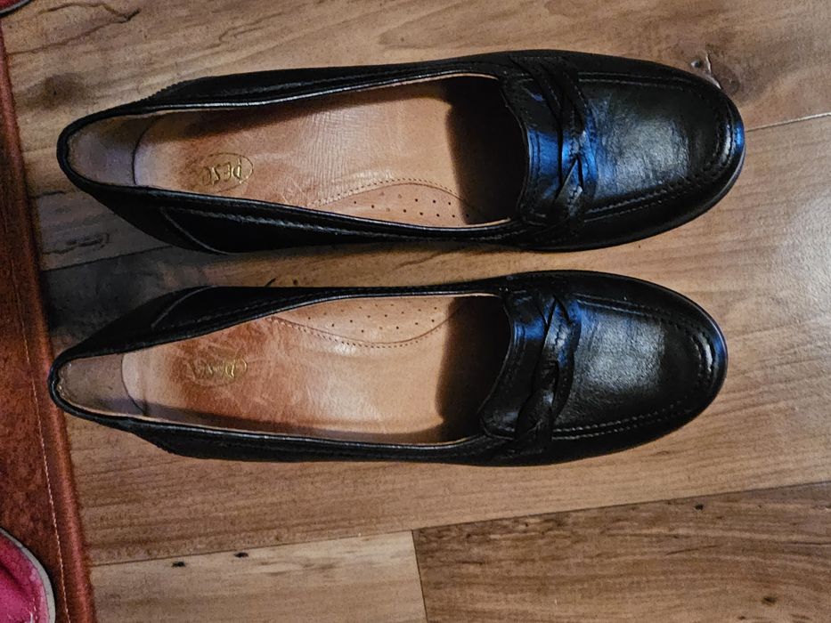 Buty damskie skórzane