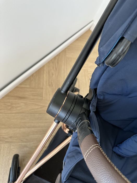 Wózek cybex mios 3.0 rama rose gold 2 tapicerki