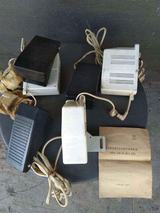 Електропривод для швейної машинки