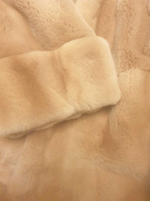 Casaco de vison camel