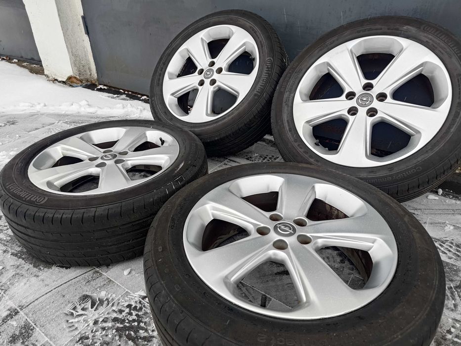 Oryginalne alufelgi OPEL Mokka Astra J K 18 cali 5x105, opony letnie