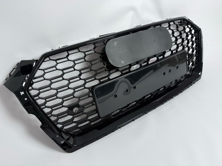 Audi A5 F5 Gril Atrapa Chłodnicy Plaster Miodu 16-19 PDC Kamera Czarny