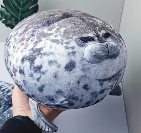 тюлень іграшка м'яка 30 см