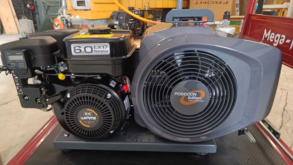 Nowy Kompresor Nurkowy Bauer Poseidon PE100 -TB TE Sprężarka Paintball