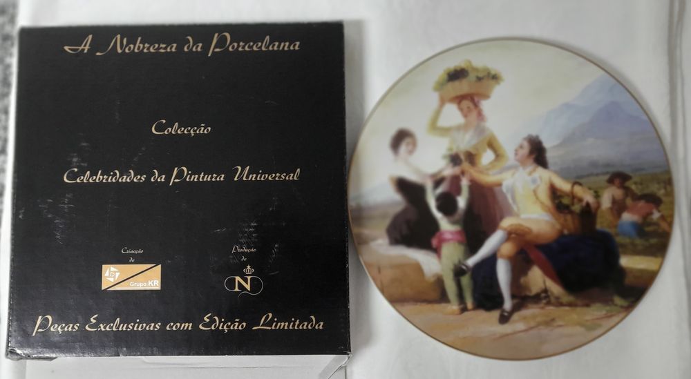 Prato Porcelana de colecção