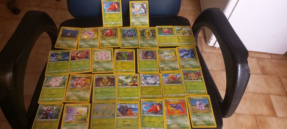 Vendo cartas do pokemon