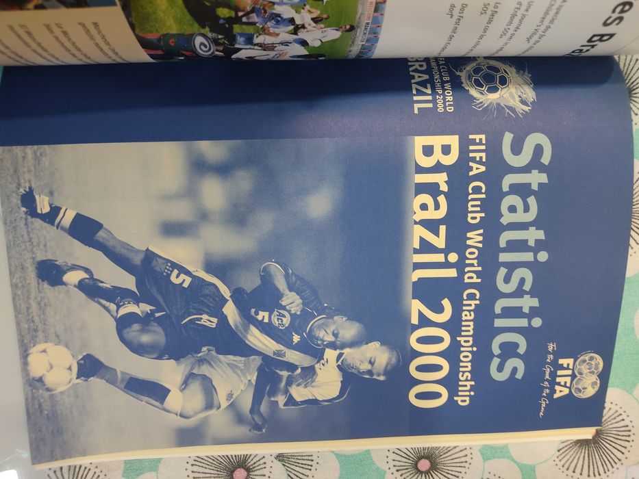 Livro oficial de FIFA club World Championship Brazil 2000