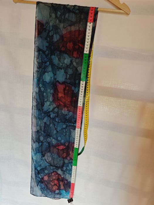 Apaszka z jedwabiu naturalnego 100% silk  170x23cm