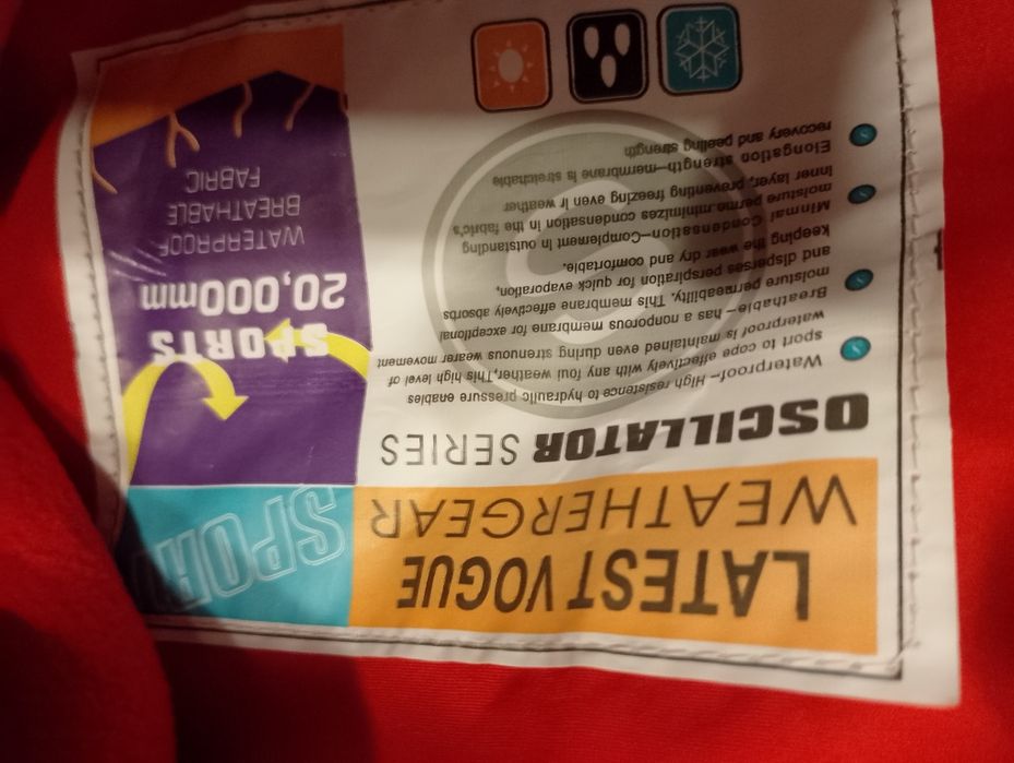 Kurtka 3 w 1 na wszystkie pory roku .Nowa. Rozmiar S/m. Wodo- wiatrood