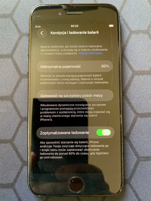 Smartfon Apple iPhone SE (2020) 64 GB (model A2296)