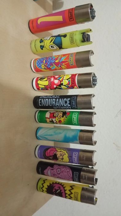 isqueiros Clipper usados mas em bom estado