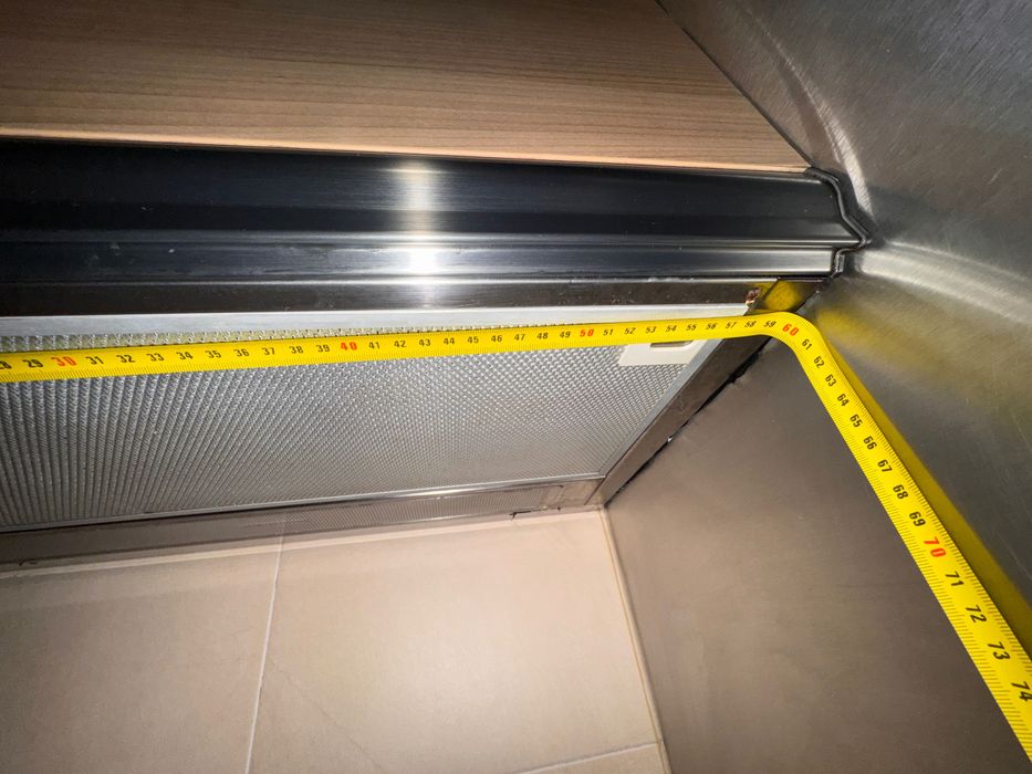 Exaustor Teka 60cm telescópico (gaveta)