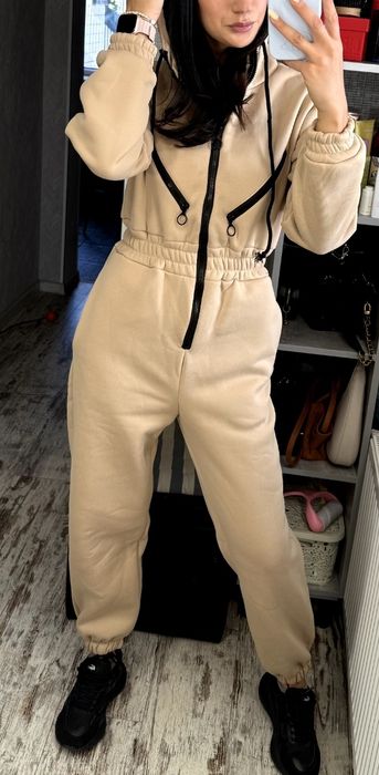 Комбинезон женский зимний осенний на флисе жіночий комбінезон на флісі