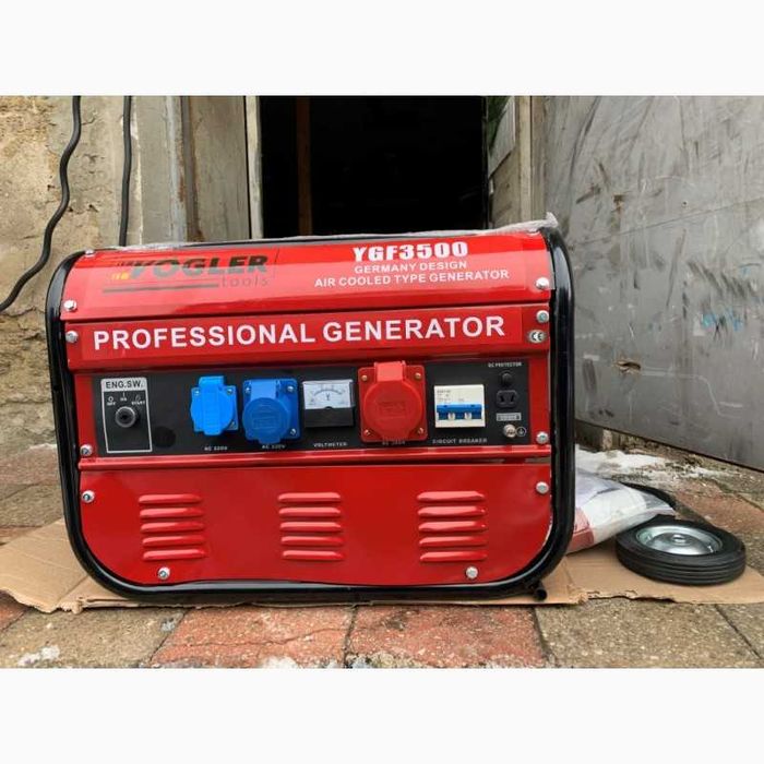 Електрогенератор 3 фазы, на 3.5 кВт Vogler YGF 3500